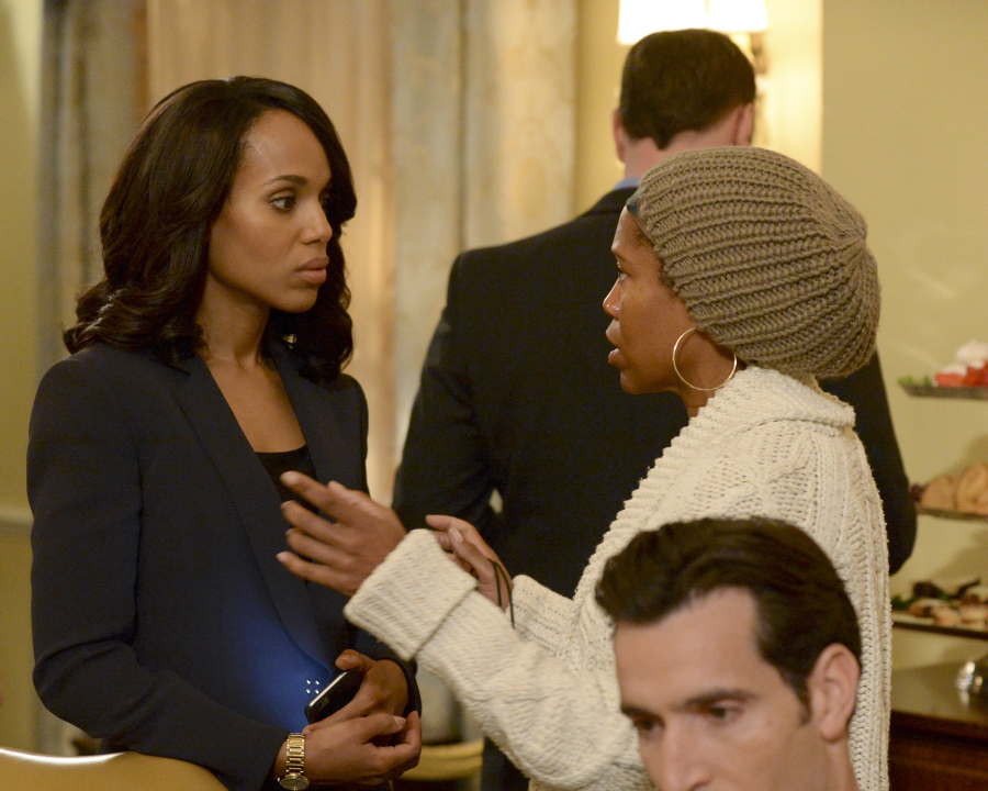 KERRY WASHINGTON, REGINA KING (DIRECTOR), MATTHEW DEL NEGRO (OBSCURED)