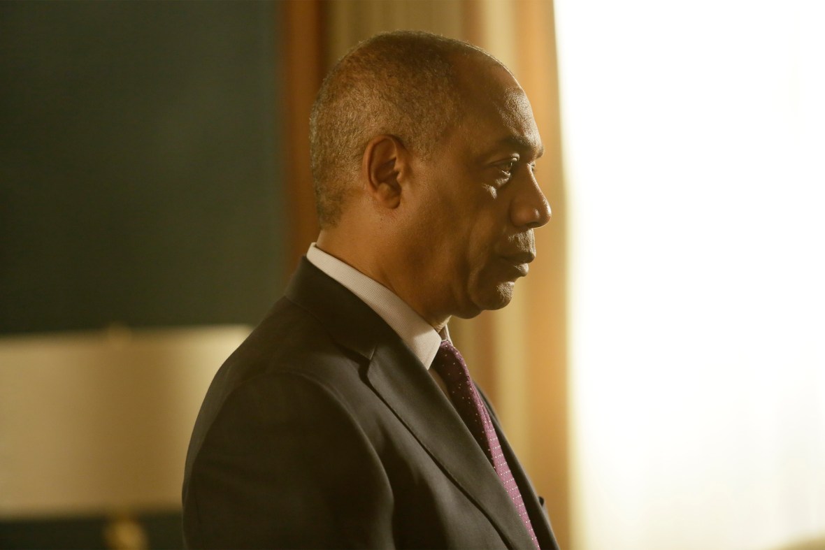 SCANDAL - "You Can't Take Command" - Everything comes to a head in the shocking season finale when Olivia and the team finally make some big moves to take down Command, and Mellie's fate is sealed as the election results are announced, on the season finale of "Scandal," THURSDAY, MAY 7 (9:00-10:00 p.m., ET) on the ABC Television Network. (ABC/Nicole Wilder) JOE MORTON