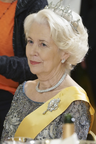 SCANDAL - "Heavy is the Head" - Olivia and Fitz are back together again and enjoying every scandalous moment together while Cyrus, Mellie and Huck are all still dealing with the aftermath of helping Command. Meanwhile, when a visit from the Queen of Caldonia and her family turns into a tragedy, Olivia is hired to make sure the Royal family's private life stays private, on the Season 5 premiere of "Scandal," THURSDAY SEPTEMBER 24 (9:00-10:00 p.m., ET) on the ABC Television Network. (ABC/Eric McCandless) DEARBHLA MOLLOY