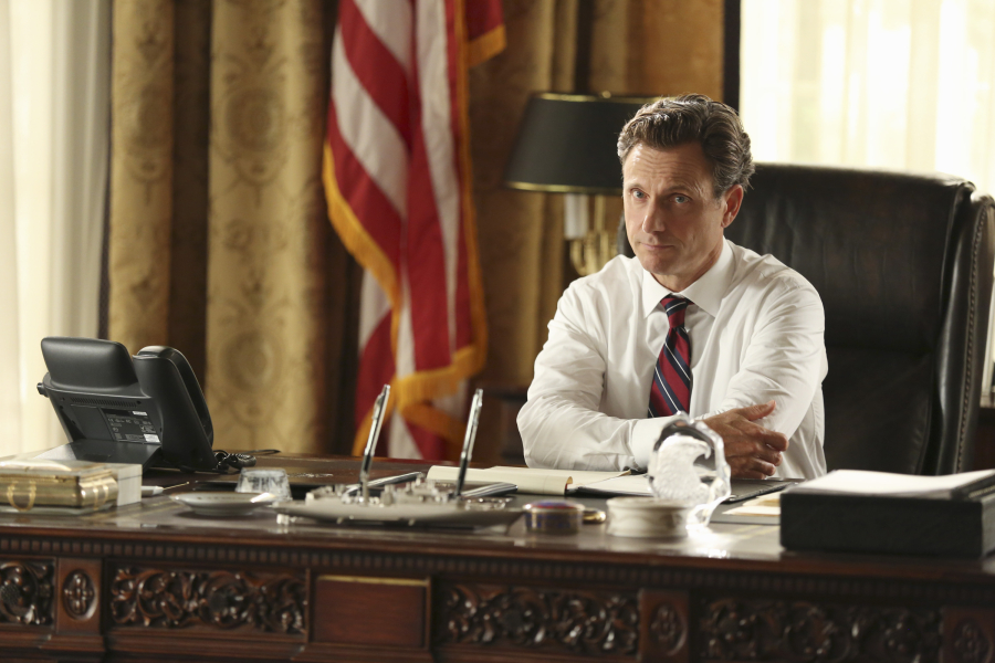 SCANDAL - "Paris is Burning" - Olivia and Fitz face some very big consequences and Mellie brings in an old friend to make sure she gets her way. Meanwhile, Abby shows Olivia she is fully capable of handling working at the White House, on "Scandal," THURSDAY OCTOBER 8 (9:00-10:00 p.m., ET) on the ABC Television Network. (ABC/John Fleenor) TONY GOLDWYN