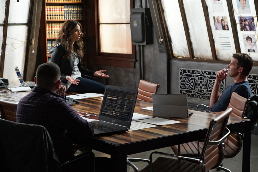 SCANDAL - "Yes" -- The Pope and Associates team dives into a new case that takes Olivia out of D.C. and away from the President. Meanwhile, back at the White House, Fitz is determined to find who's responsible for causing the latest turn of events, and Abby receives unexpected guidance from a master of damage control as she struggles to catch a break, on "Scandal," THURSDAY OCTOBER 1 (9:00--10:00 p.m., ET) on the ABC Television Network. (ABC/Eric McCandless) GUILLERMO DIAZ, KATIE LOWES, SCOTT FOLEY